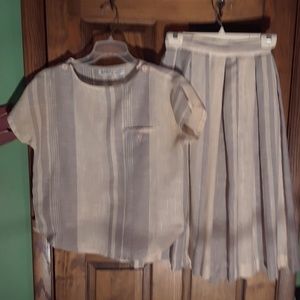 Women's skirt and matching top - SALE